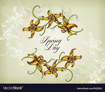 Spring vector image