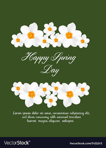 Spring vector image