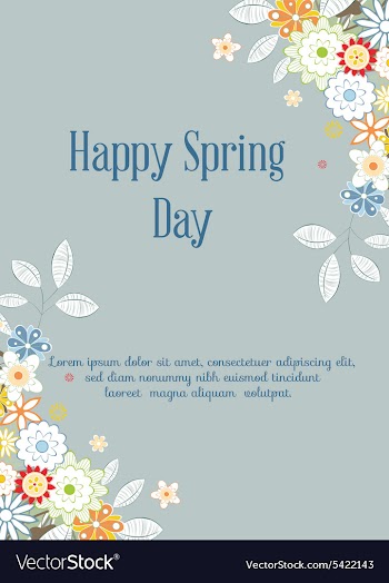 Spring vector image