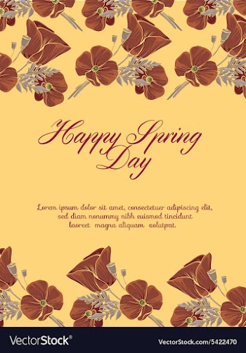 Spring vector image