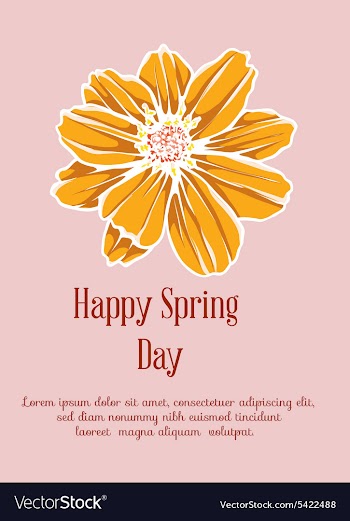 Spring vector image