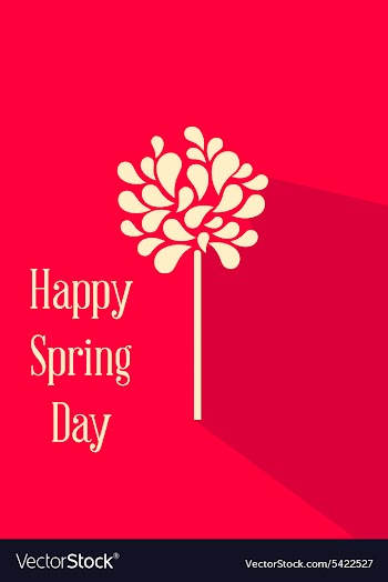 Spring vector image