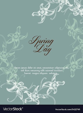 Spring vector image