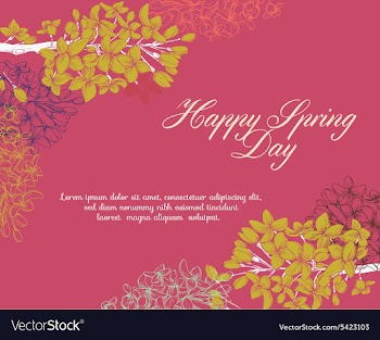 Spring vector image