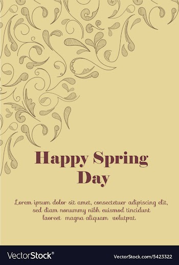 Spring vector image