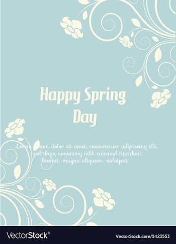 Spring vector image