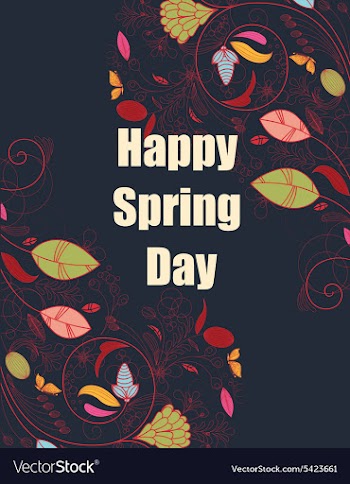 Spring vector image