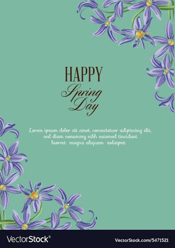 Spring vector image