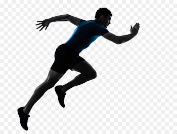 Sprint Running Silhouette Stock photography - Running Man 