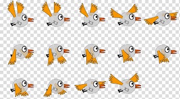 Sprite Animation 2D computer graphics Texture atlas, sprite transparent background PNG clipart