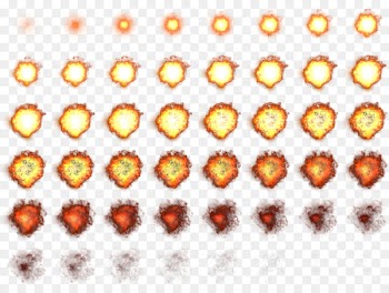 Sprite Animation Explosion Drawing - gunshot 
