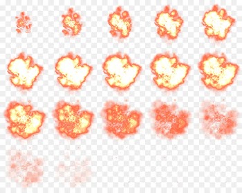 Sprite Explosion Animated film 2D computer graphics - sprite 