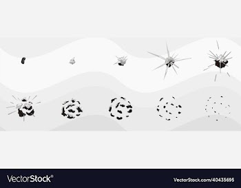sprites of a black bean exploding