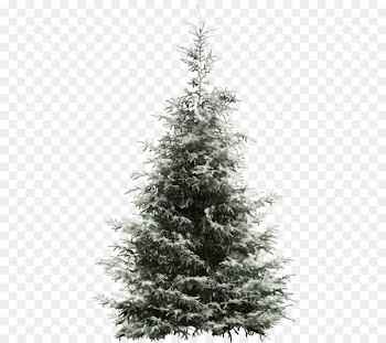 Spruce New Year tree Fir Pine Clip art - Snowflake tree 