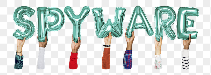 Spyware word png, hands holding | Free PNG - rawpixel