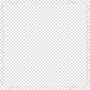 Square Area White Pattern, Deco Border Frame transparent background PNG clipart