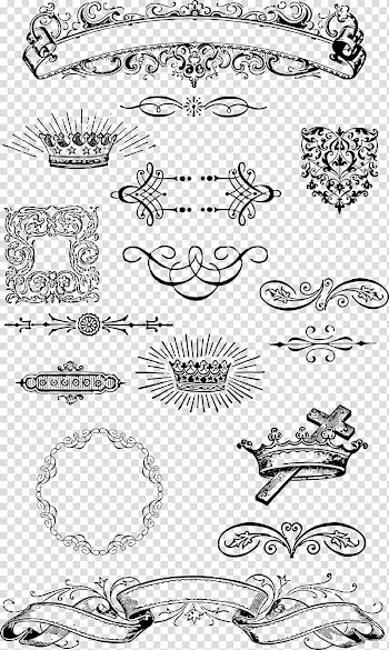 Square black frame illustration, T-shirt Ornament , wedding ornament transparent background PNG clipart