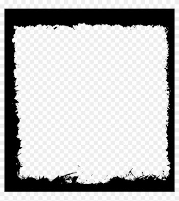 Square Black Frame Png - Grunge Frame Clip Art