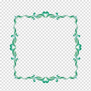 Square Blue Green, England light border transparent background PNG clipart