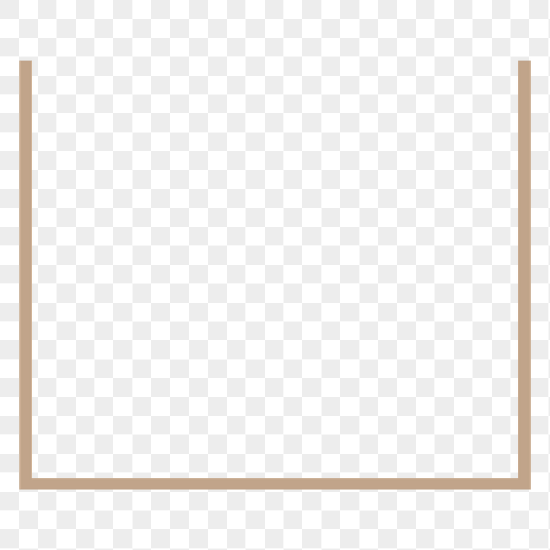 Square border line element, transparent | Free PNG - rawpixel