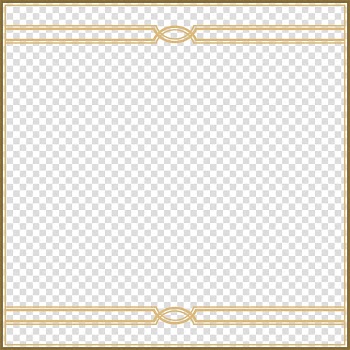 Square brown and beige border, Gold Copyright, Golden frame background transparent background PNG clipart