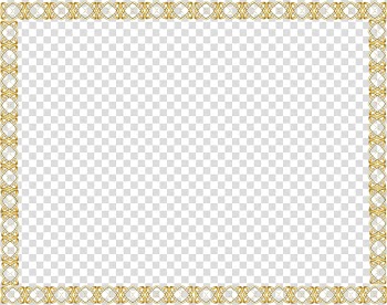 Square brown frame, Borders and Frames Frames , Golden Border transparent background PNG clipart