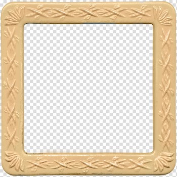 Square brown frame , frame , Gold Frame transparent background PNG clipart