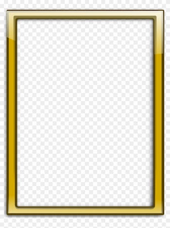 Square Clipart Gold Frame - Frame