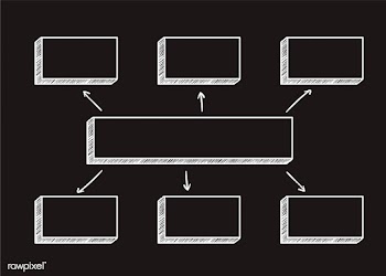 Square diagram illustration | Free stock vector - 457415
