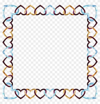 Square Frame Frozen By Happyare Square Frame Frozen - Square Heart Frame Png