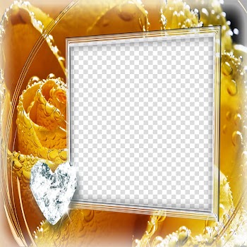 Square frame template, Gold Computer file, Gold frame transparent background PNG clipart