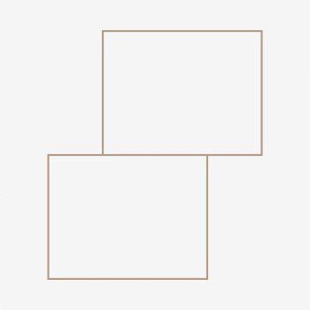 Square frames collage element, gold | Free Vector - rawpixel