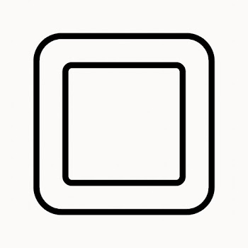 Square geometric shape icon in simple style | Free stock illustration | High Resolution graphic