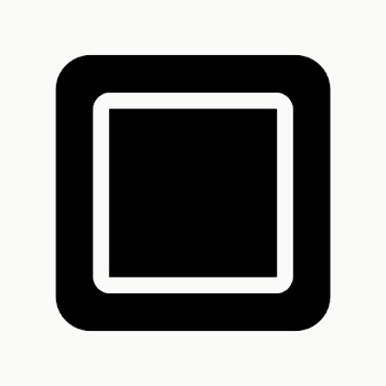 Square icon vector geometric shape in flat… | Free stock illustration | High Resolution graphic