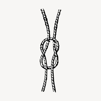Square knot hand drawn clipart, | Free Vector - rawpixel