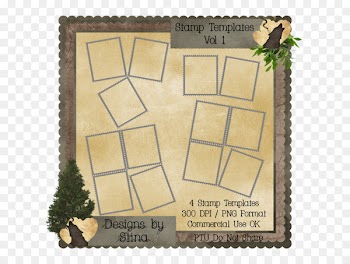 Square meter Square meter - Stamp frame 