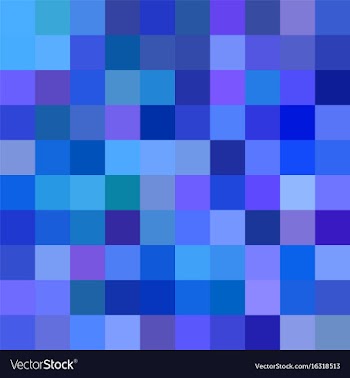 Square mosaic pattern background - from squares vector image