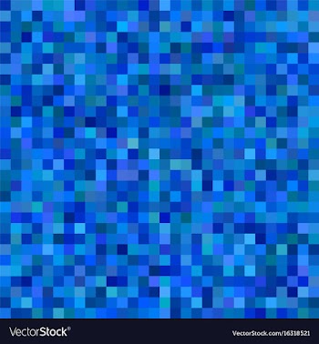Square mosaic pattern background - from squares vector image