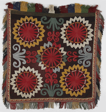 square panel; brown felt with multicolored | Free Photo - rawpixel