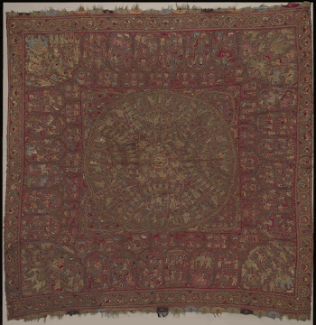 Square panel of pashmina (wool | Free Photo - rawpixel