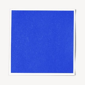 Square paper  mockup, blue | Free PSD Mockup - rawpixel