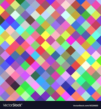 Square pattern background from diagonal squares vector image