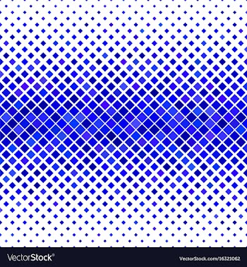 Square pattern background - from squares in blue vector image