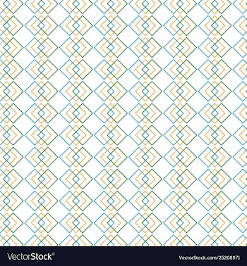 Square pattern design 38 vector image