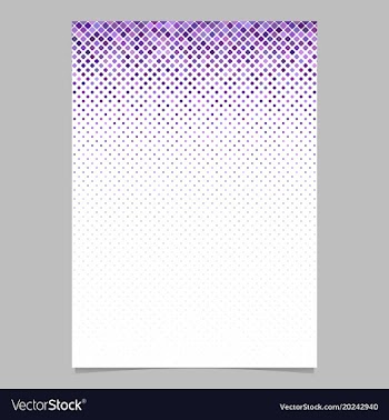 Square pattern flyer design - mosaic page vector image