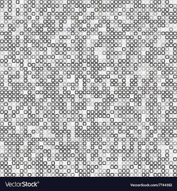 Square pixel mosaic background vector image