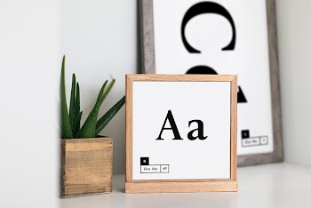 Square Poster Frame Mockup