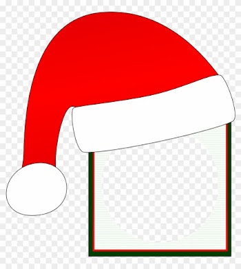 Square Santa Clipart - Santa Claus Frame Clipart