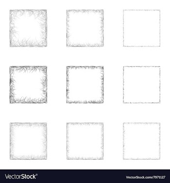 Square Shape Set vector image