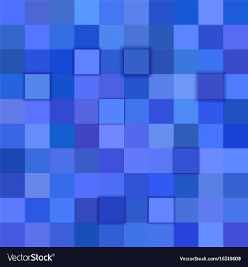 Square tiled background - design from squares in vector image